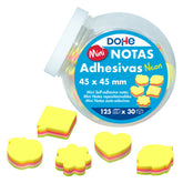 EXPOSITOR DE MINI NOTAS ADHESIVAS NEON - 30DS | 1 UNIDADES | (DOHE, S,A,)